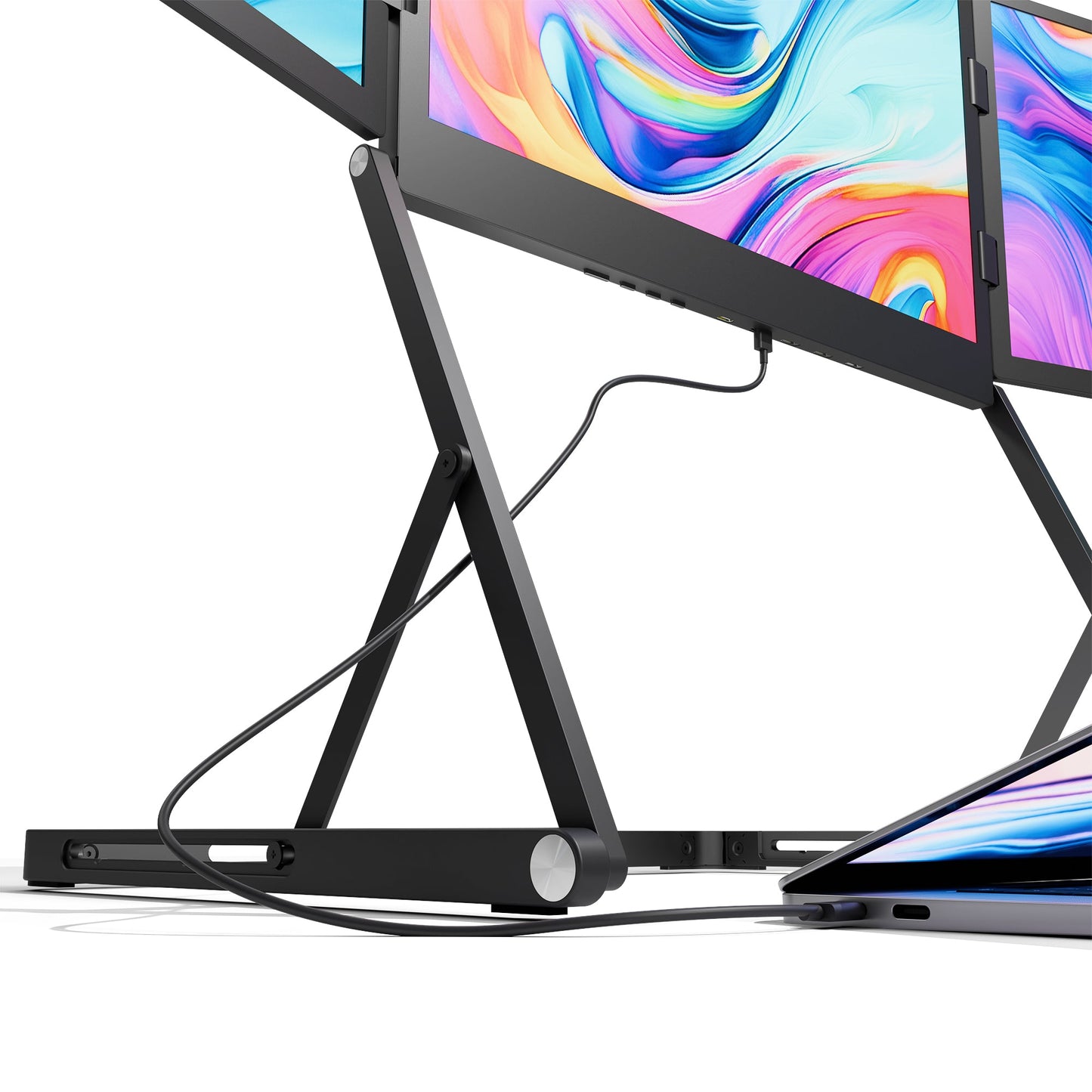 Pandoria™ Horizon: Portable Triple-Screen Monitor (15.5" Full HD)